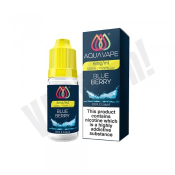 AQUA VAPE 50/50 - Blue Berry -  10ml